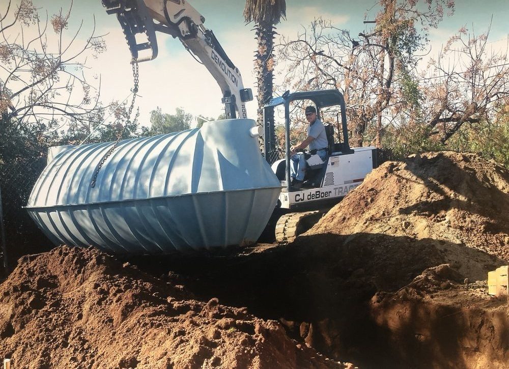 Septic Tank Install